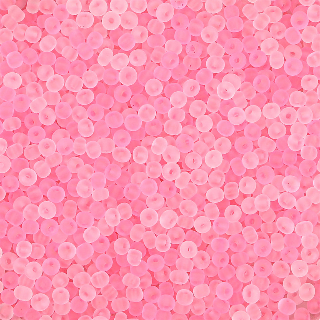 High quality domestic transparent frosted rice beads loose beads handmade DIY bracelet necklace accessories material factory direct sales