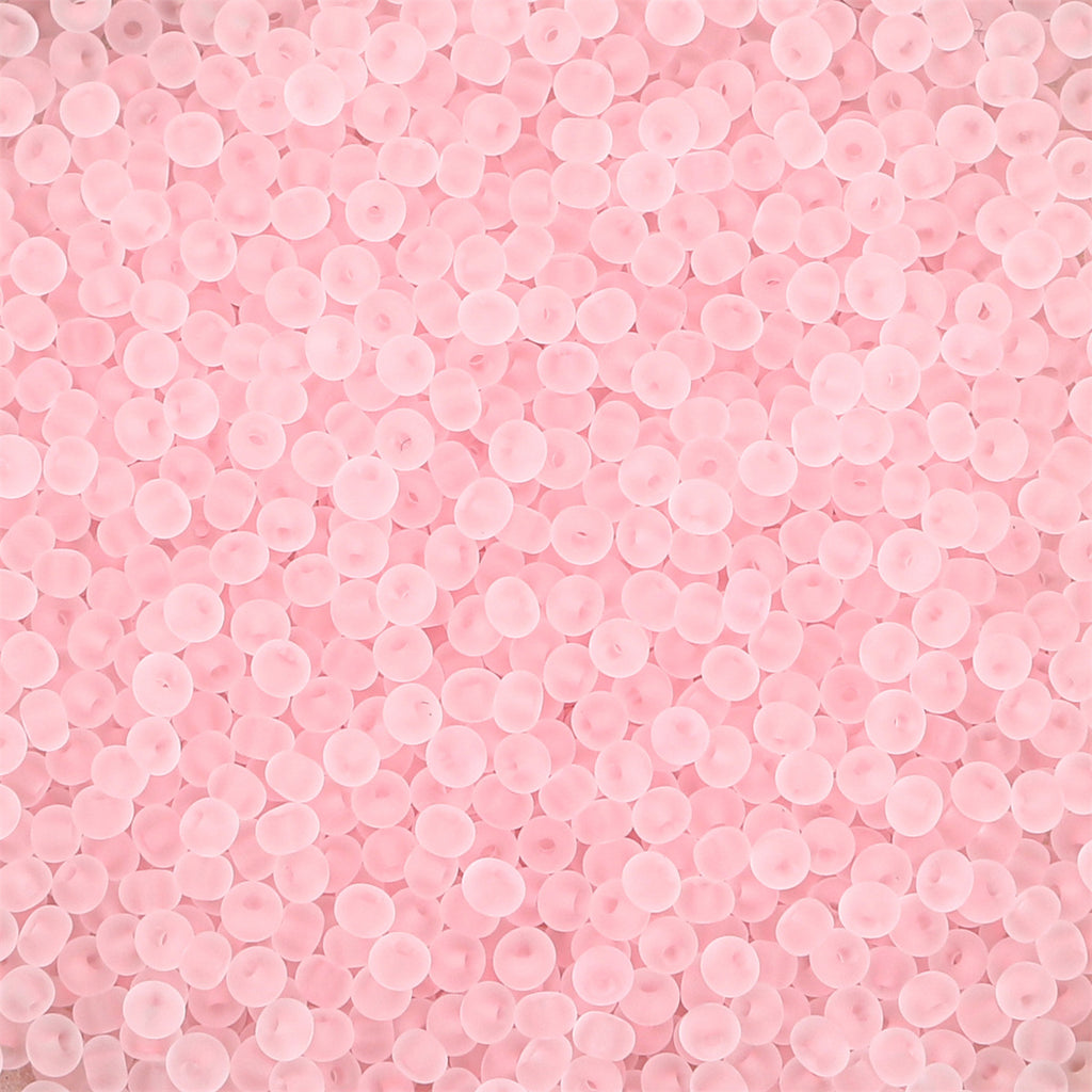High quality domestic transparent frosted rice beads loose beads handmade DIY bracelet necklace accessories material factory direct sales