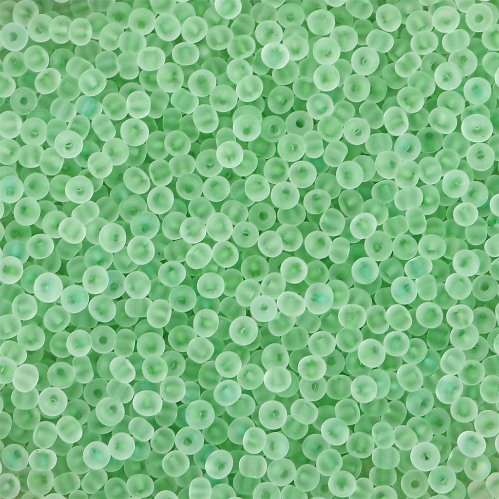 High quality domestic transparent frosted rice beads loose beads handmade DIY bracelet necklace accessories material factory direct sales