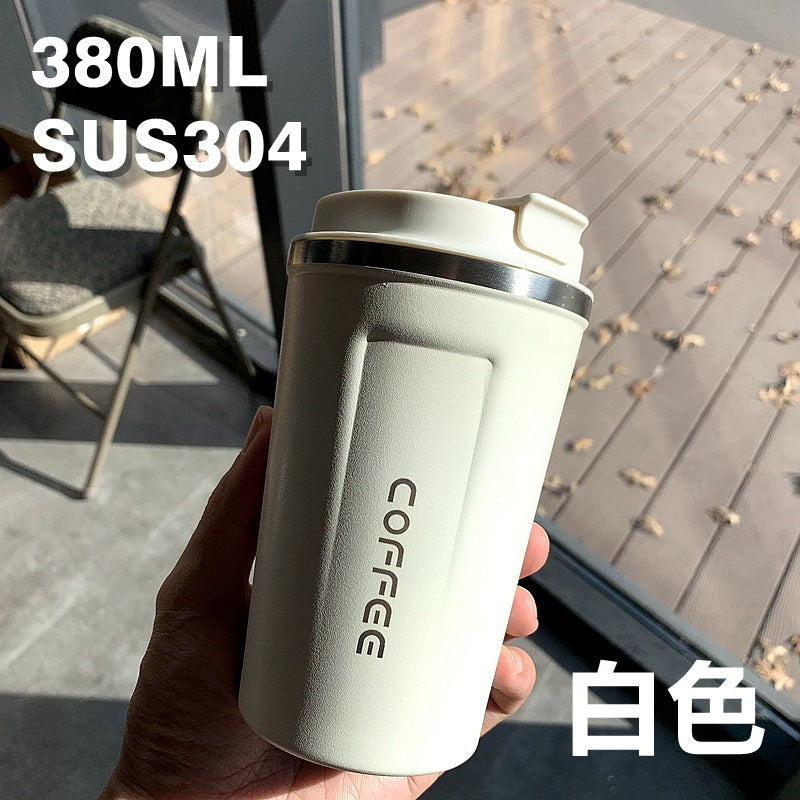 Summer Insulated Stainless Steel Water Cup, Thermos Cup, Coffee Cup, Double-Layer Car Cup, Smart Display Gift Cup, Customizable