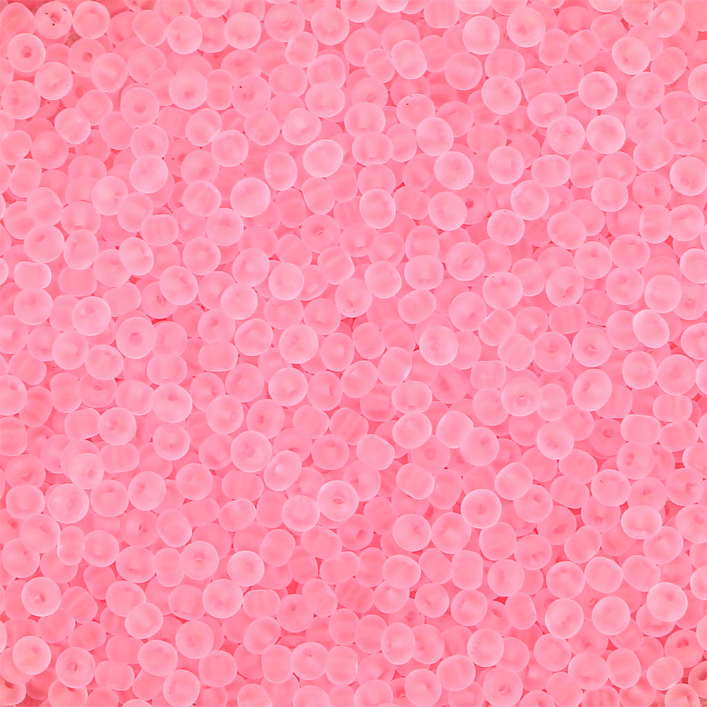 High quality domestic transparent frosted rice beads loose beads handmade DIY bracelet necklace accessories material factory direct sales