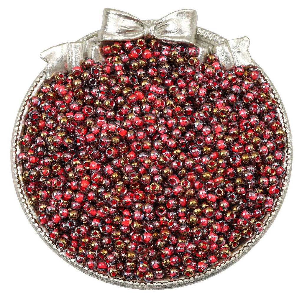 4mm domestic super high quality glass rice beads round beads diy accessories material bracelet necklace jewelry accessories loose beads