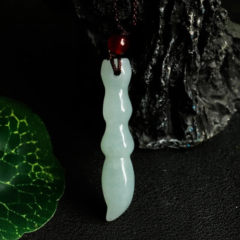 Jade Pendant with Natural Jadeite, Peaceful Buckle, Guanyin Jade Buddha, Burmese Jade Jewelry Factory Wholesale S2091518