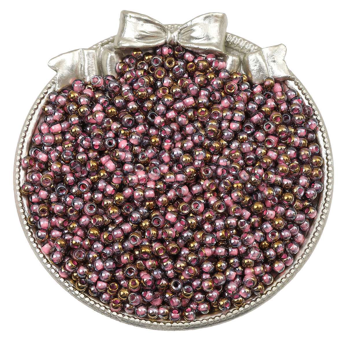 4mm domestic super high quality glass rice beads round beads diy accessories material bracelet necklace jewelry accessories loose beads