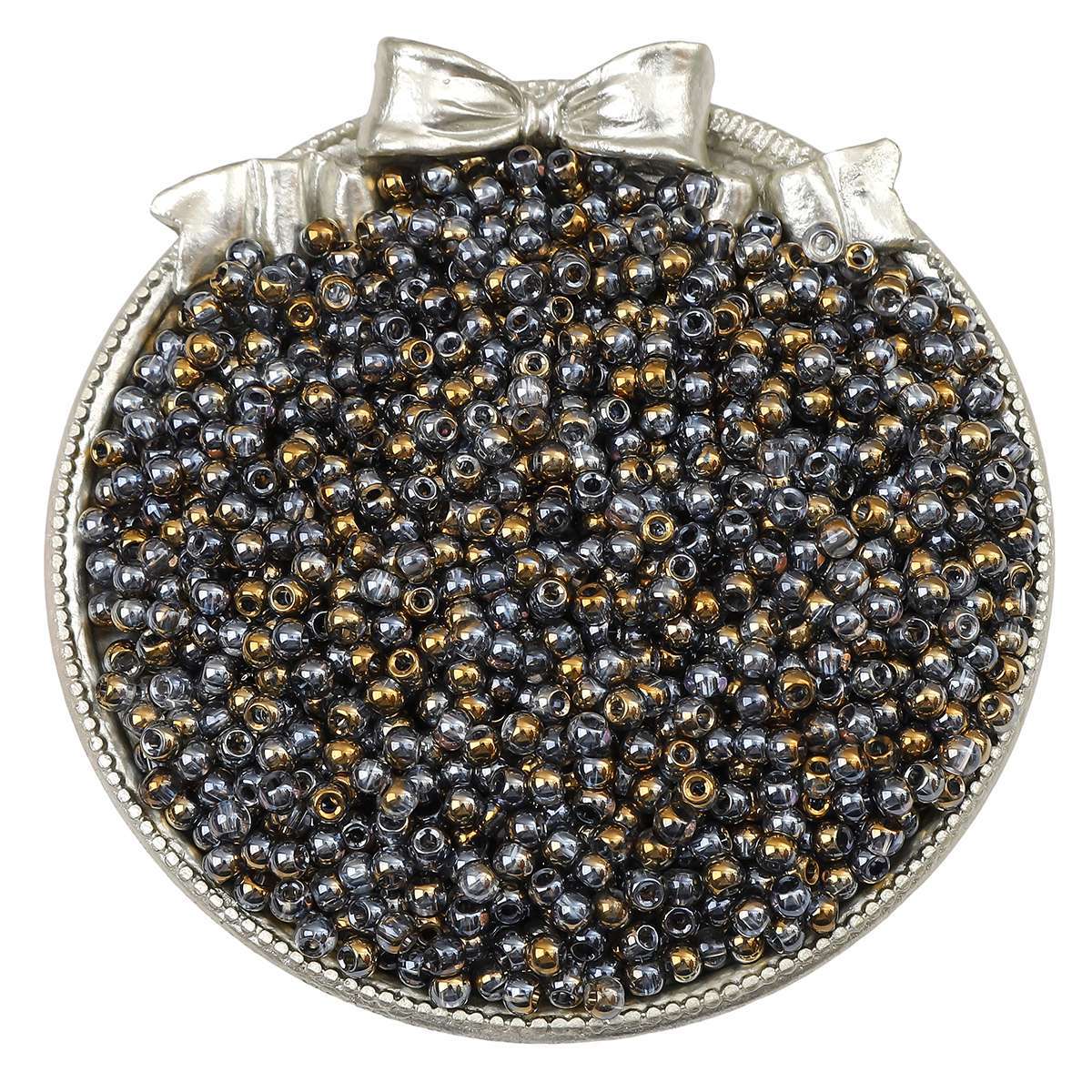 4mm domestic super high quality glass rice beads round beads diy accessories material bracelet necklace jewelry accessories loose beads