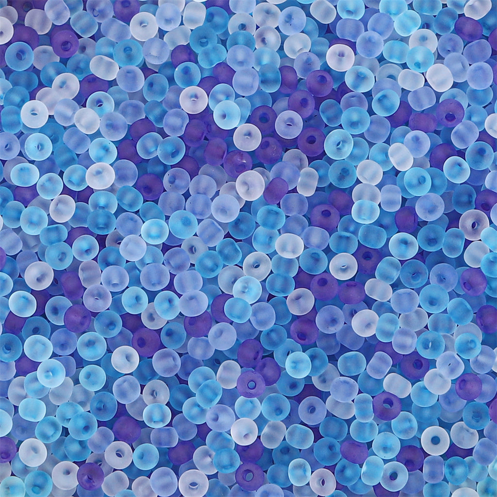 High quality domestic transparent frosted rice beads loose beads handmade DIY bracelet necklace accessories material factory direct sales